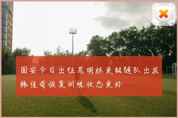 国安今日出征昆明林良铭随队出发韩佳奇恢复训练状态良好